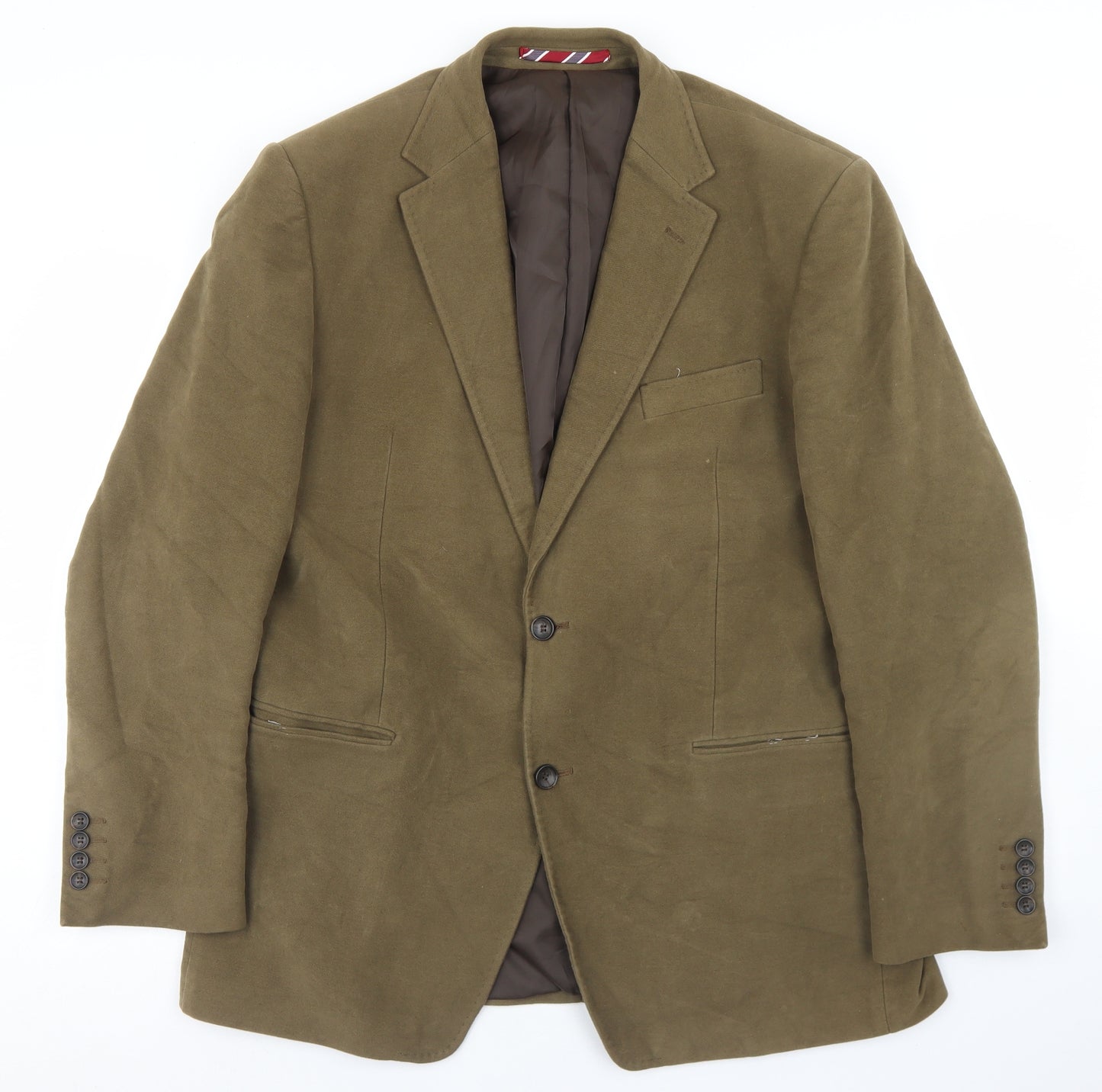 Blue Harbour Mens Brown  Cotton Jacket Blazer Size 44