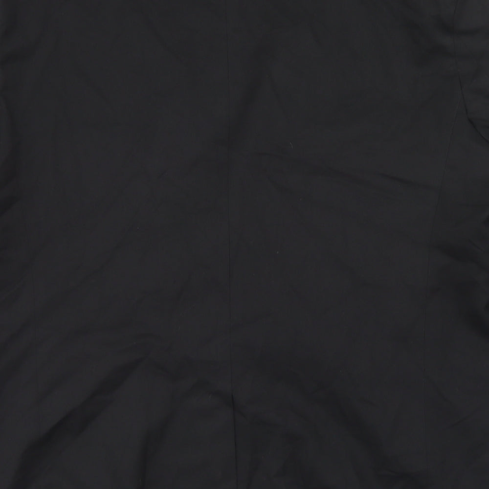 NEXT Mens Black  Polyacrylate Fibre Jacket Blazer Size 44