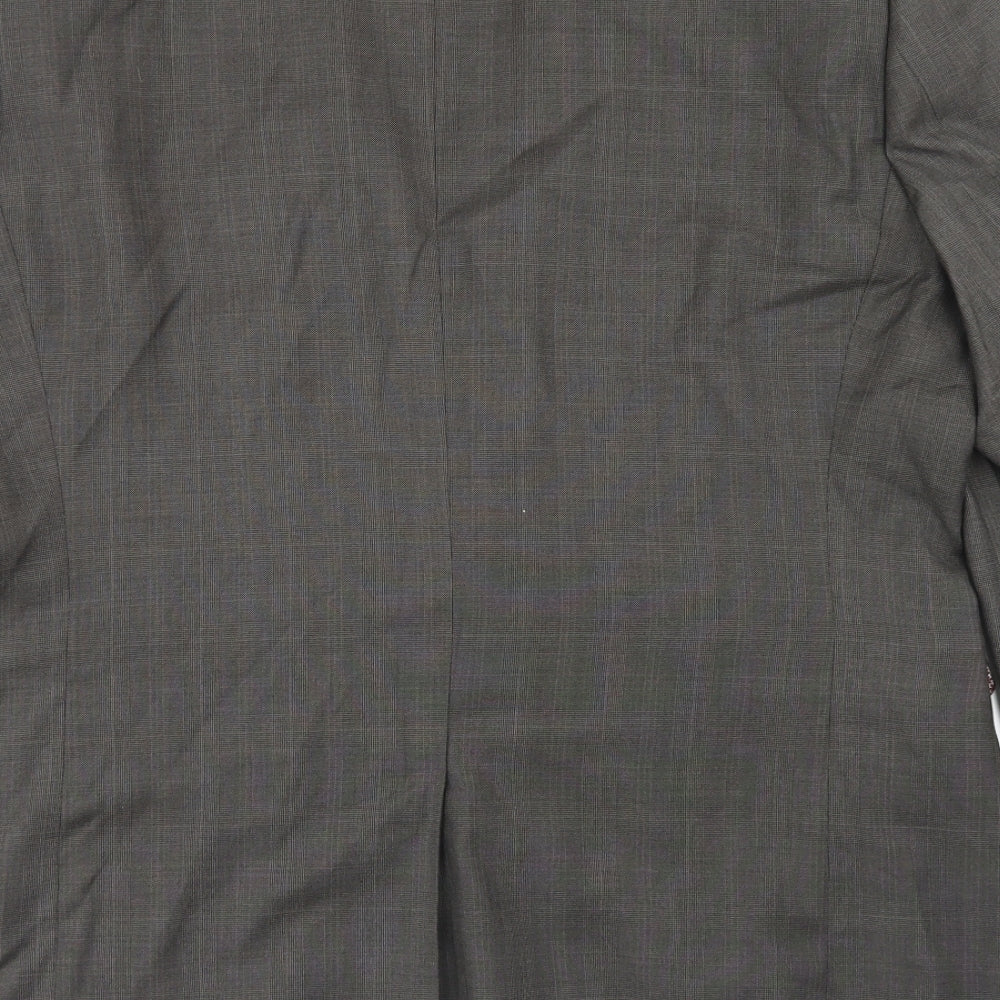 NEXT Mens Grey  Polyester Jacket Blazer Size 44