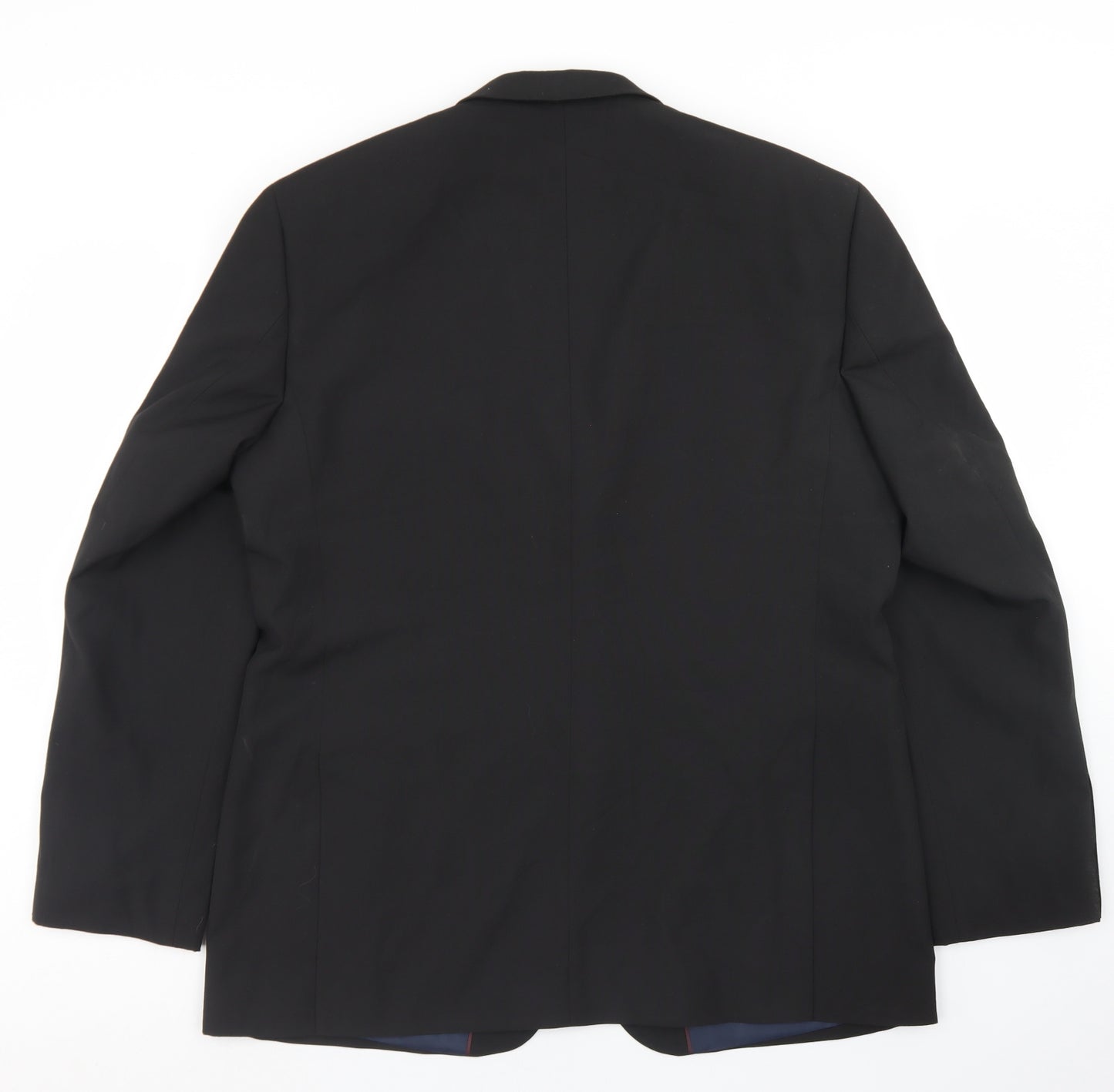 Debenhams Mens Black  Polyester Jacket Blazer Size 44