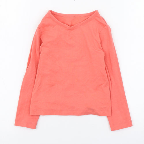 St Bernard Girls Pink  Cotton Basic T-Shirt Size 3 Years Round Neck Pullover