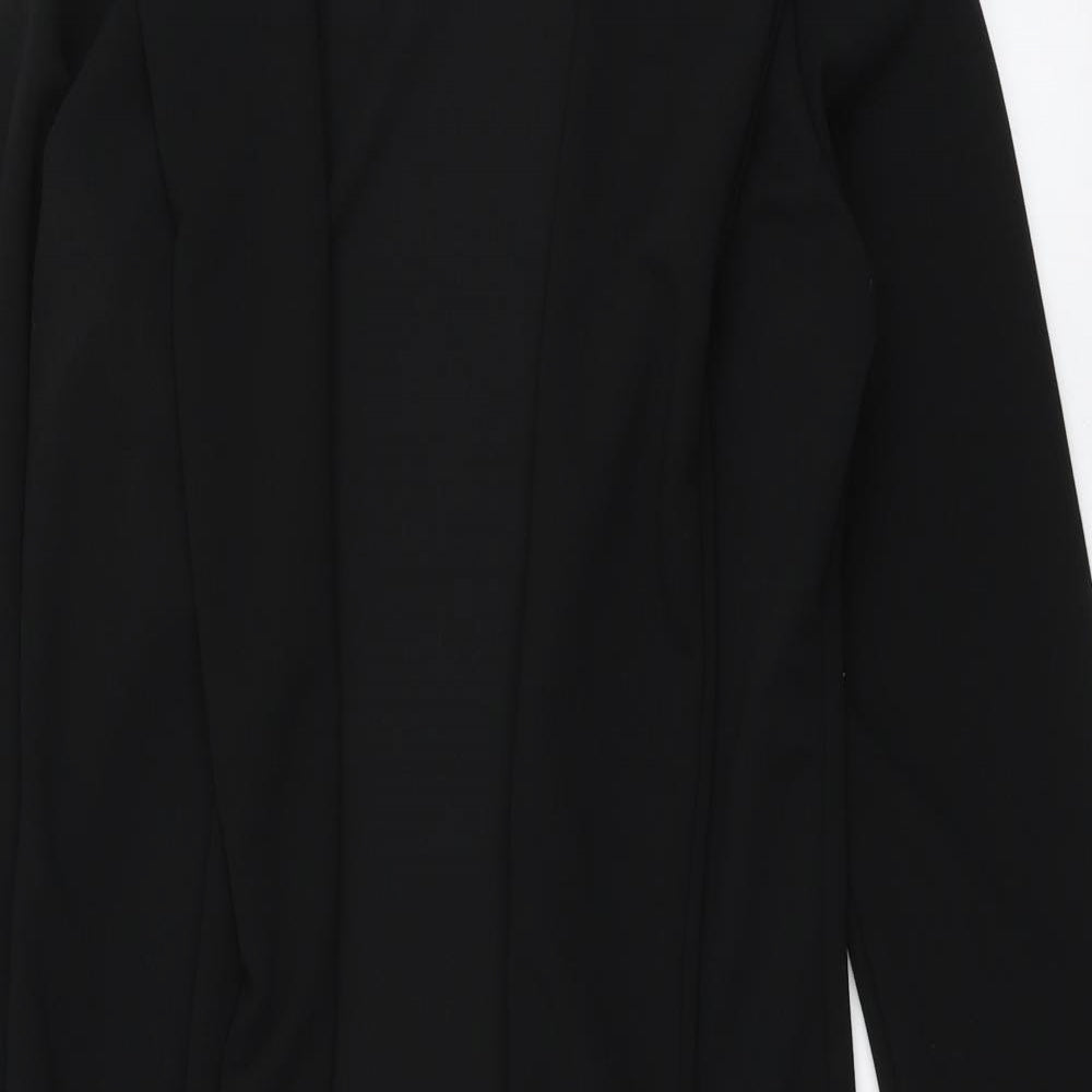 Instyle Womens Black V-Neck  Polyester Cardigan Jumper Size 12