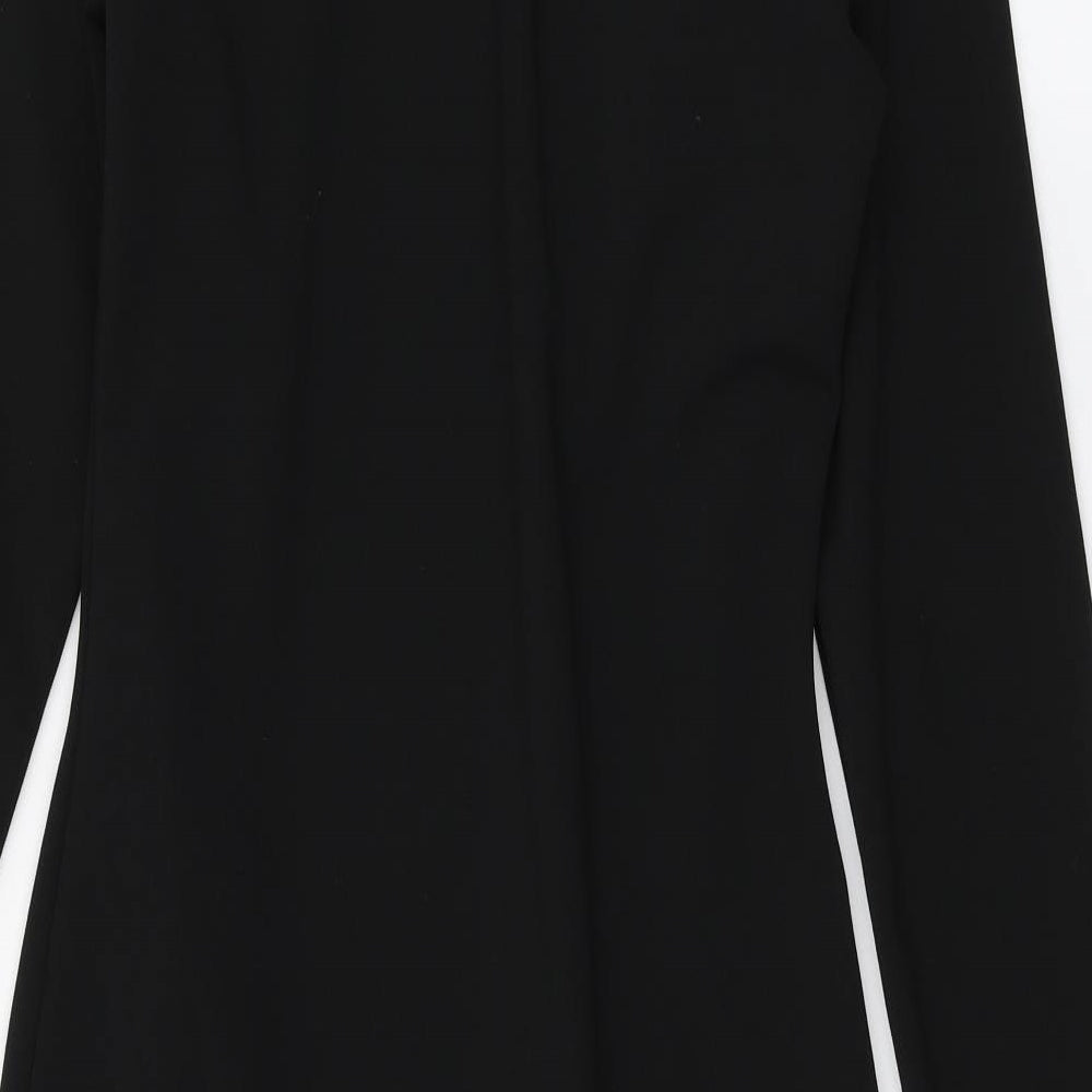 Instyle Womens Black V-Neck  Polyester Cardigan Jumper Size 12