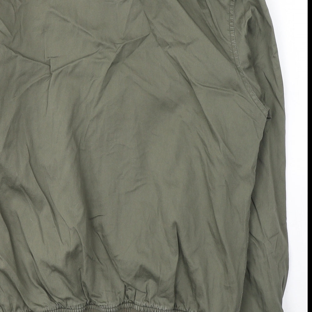 Cedar Wood State Mens Green   Jacket Coat Size M  Zip