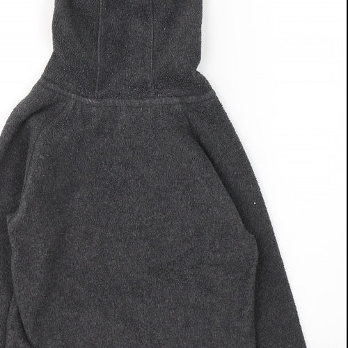 Gap Boys Grey  Polyester Pullover Hoodie Size 4 Years  Pullover