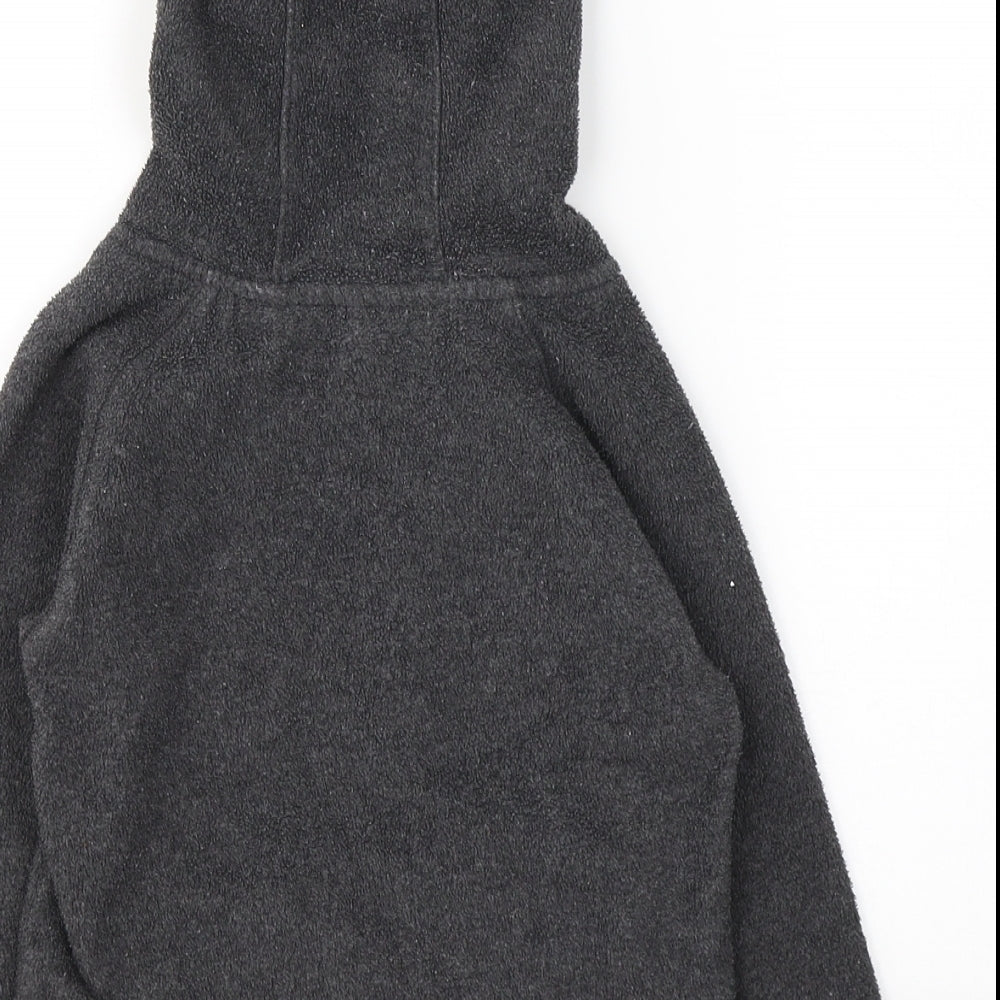 Gap Boys Grey  Polyester Pullover Hoodie Size 4 Years  Pullover