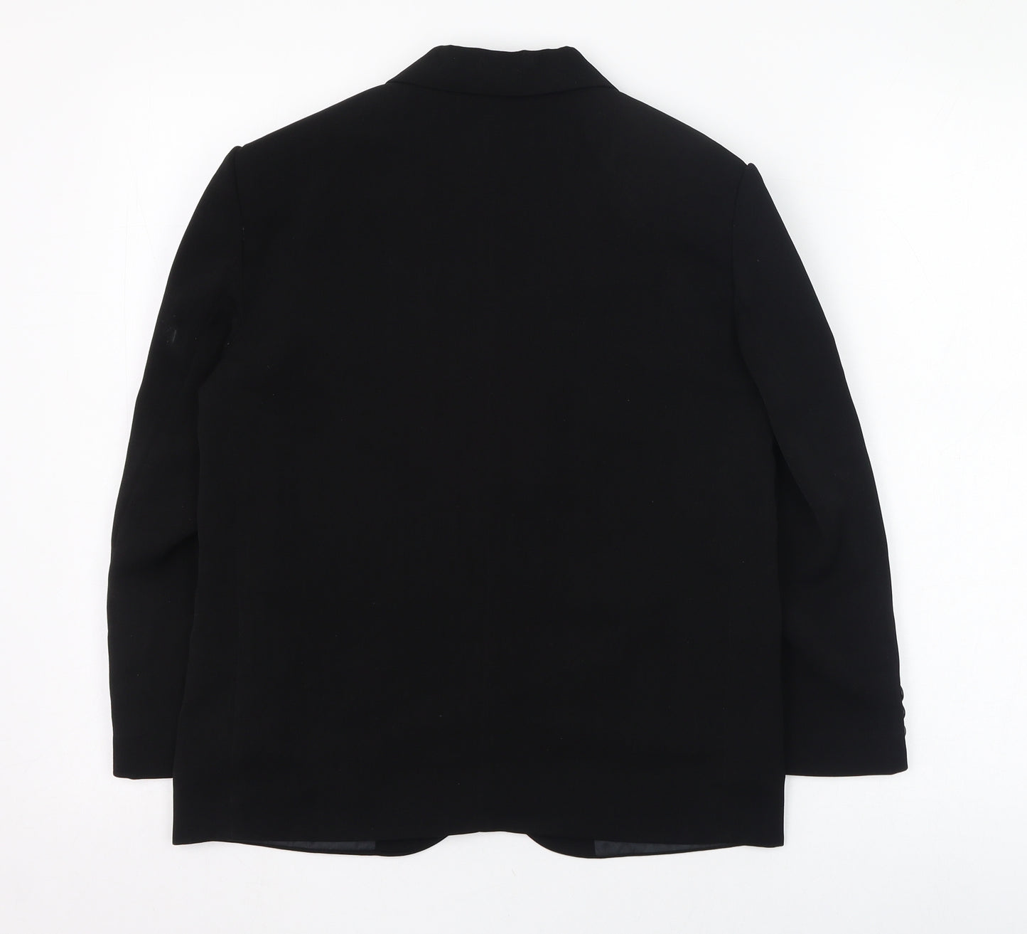 VivaKi Womens Black   Jacket Blazer Size 8  Button
