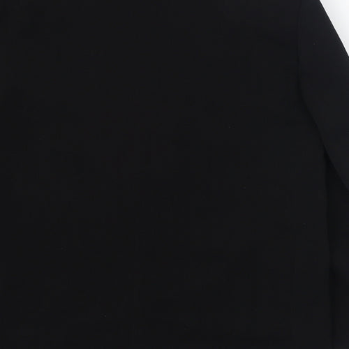 VivaKi Womens Black   Jacket Blazer Size 8  Button