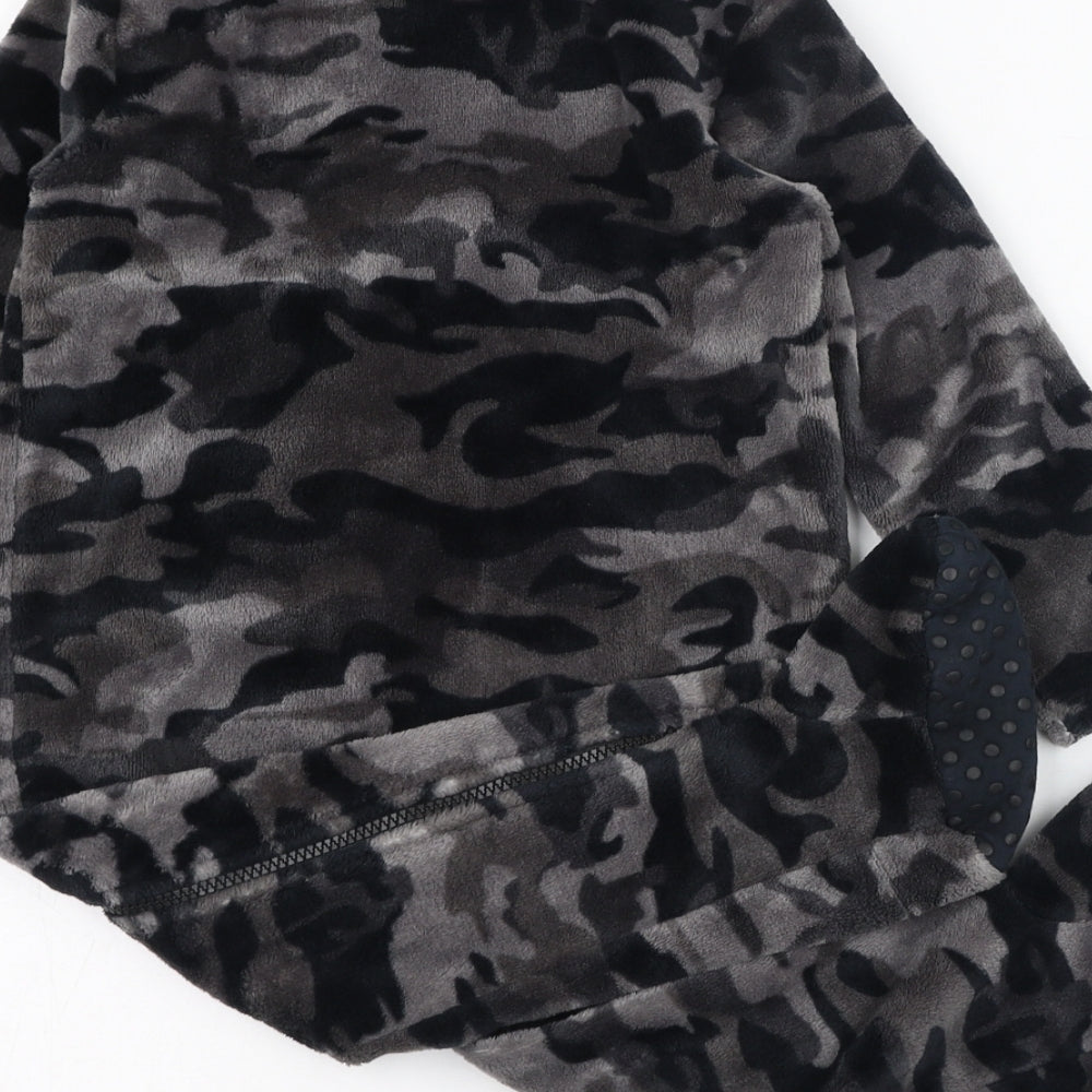 NEXT Boys Grey Camouflage Polyester  One Piece Size 2-3 Years  Zip
