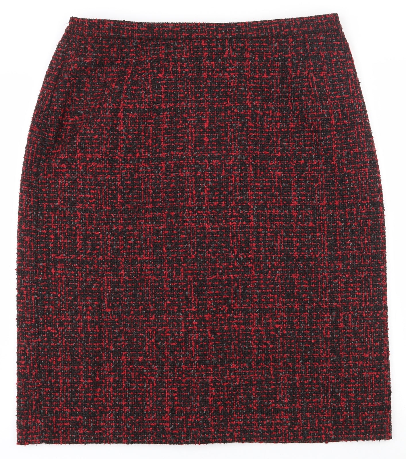 Eastex Womens Red  Polyester A-Line Skirt Size 18   Zip