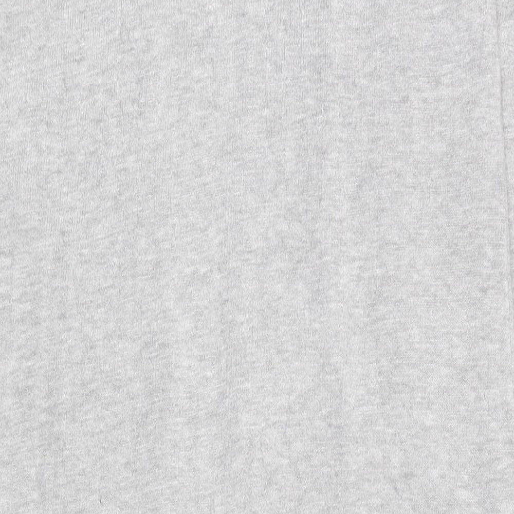 Primark Womens Grey V-Neck  Viscose Cardigan Jumper Size 14   - 14-16