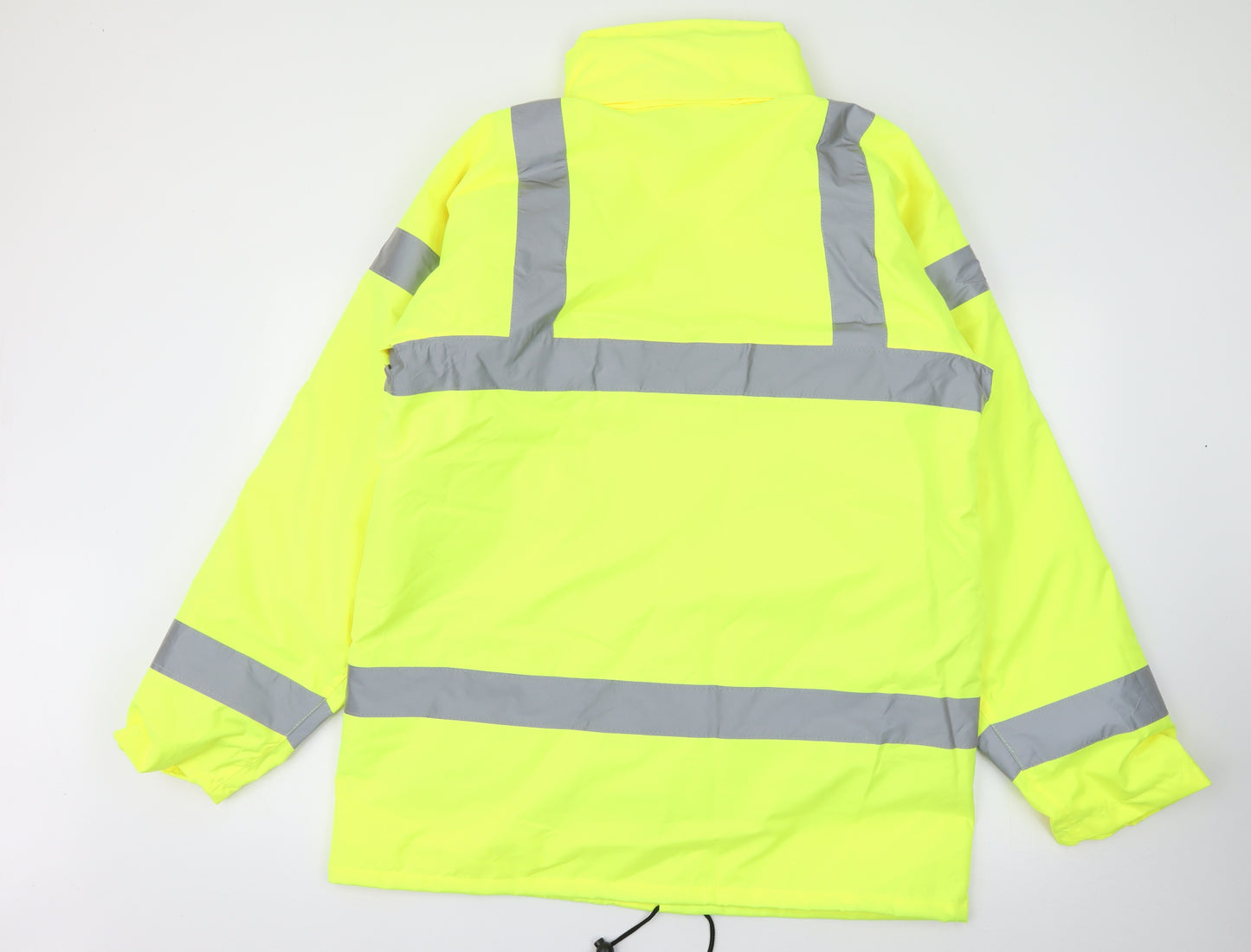 Portwest Mens Yellow   Jacket Coat Size M  Zip - Hi-Vis