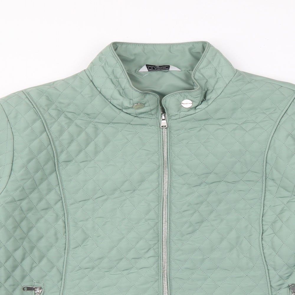 Classic Womens Green   Jacket  Size 18  Zip