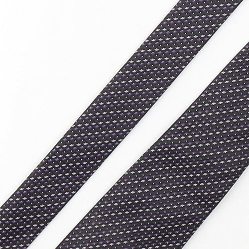 Greenwoods Mens Multicoloured Geometric Polyester Pointed Tie One Size