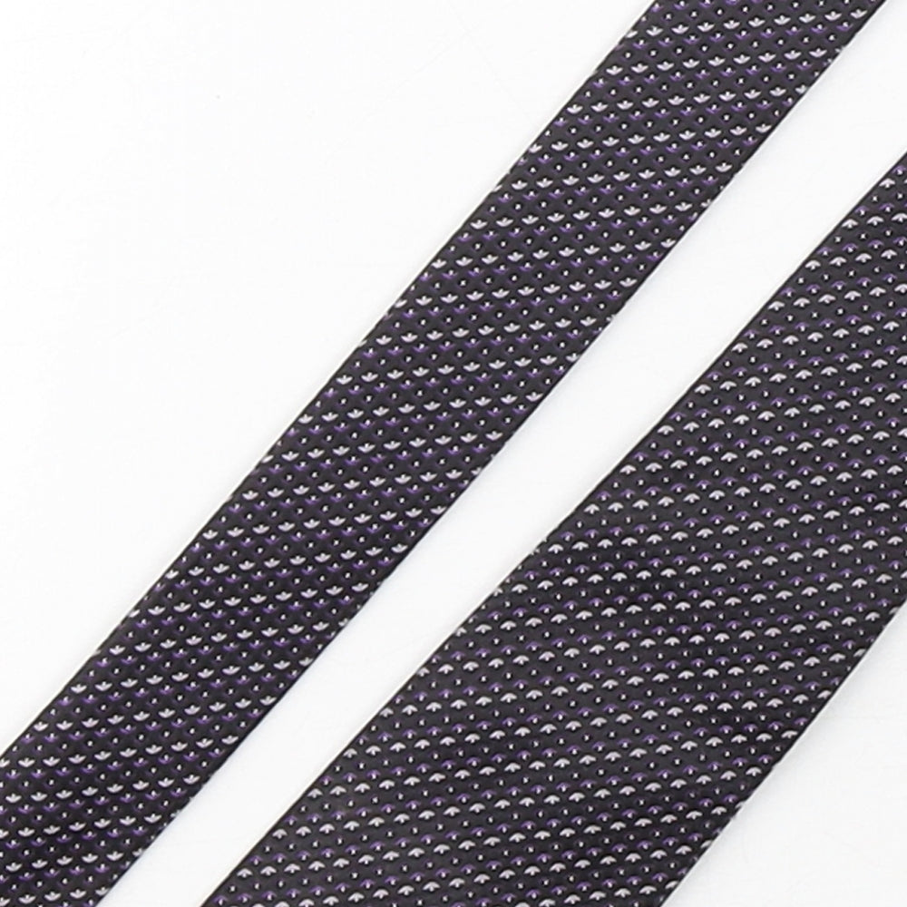 Greenwoods Mens Multicoloured Geometric Polyester Pointed Tie One Size