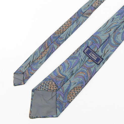 Jonelle  Mens Multicoloured Floral Polyester Pointed Tie One Size