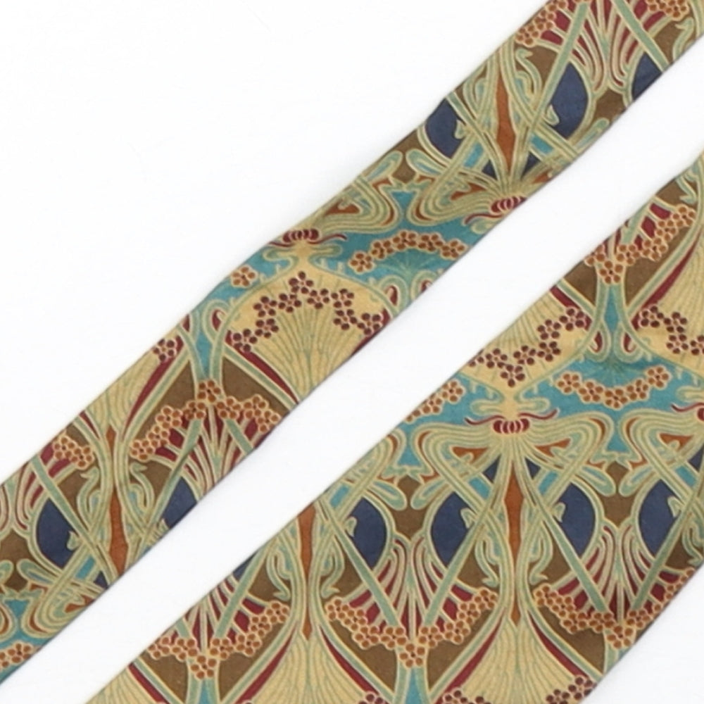 Liberty Mens Multicoloured Paisley Cotton Pointed Tie One Size