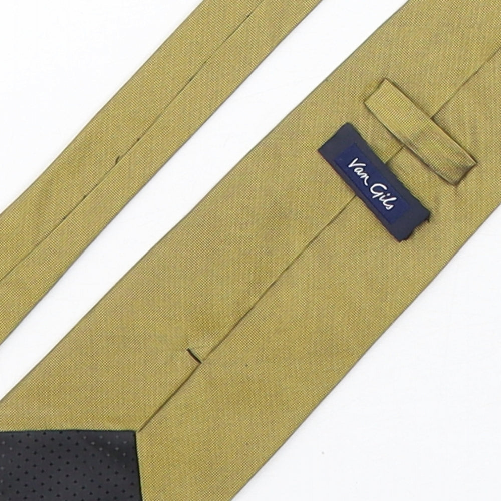 Van Girls  Mens Green  Silk Pointed Tie One Size
