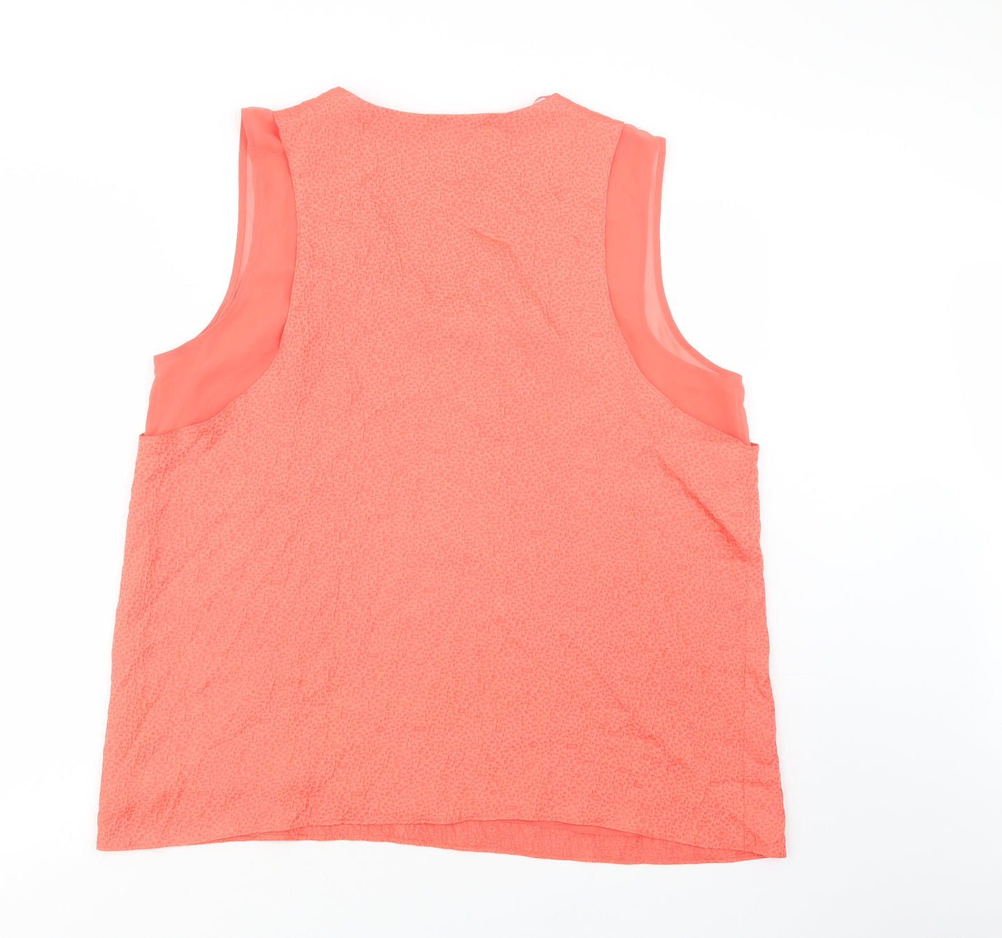 NEXT Womens Pink  Polyester Basic Blouse Size 20 V-Neck