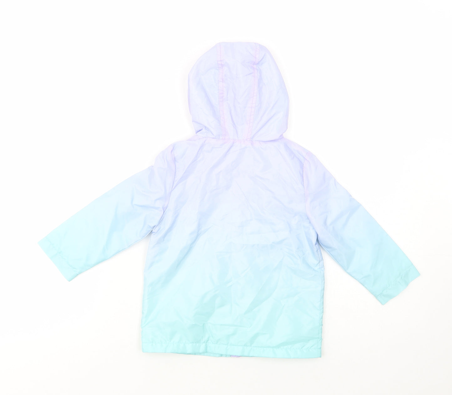 Dunnes Stores Baby Purple Batik  Basic Jacket Jacket Size 18-24 Months   Zip