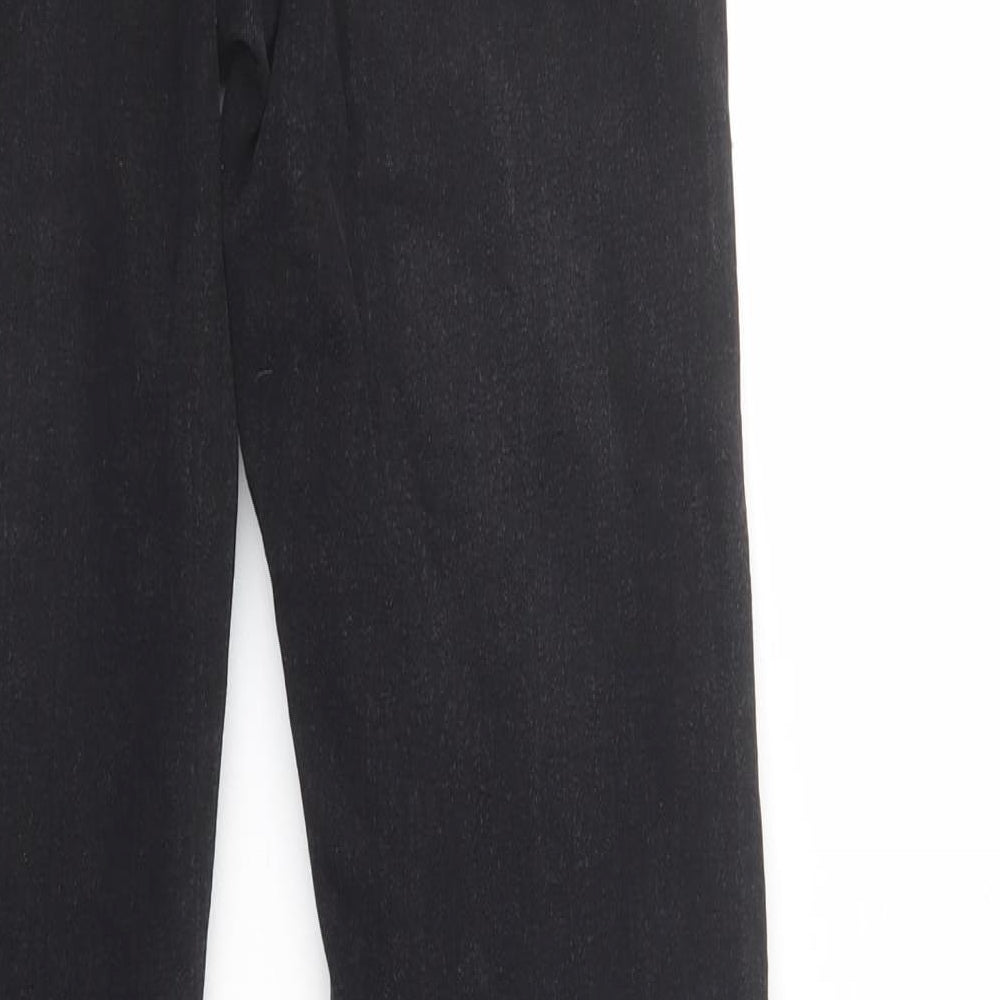 Heritage Outfitters Womens Black  Cotton Skinny Jeans Size 30 in L32 in Regular Button