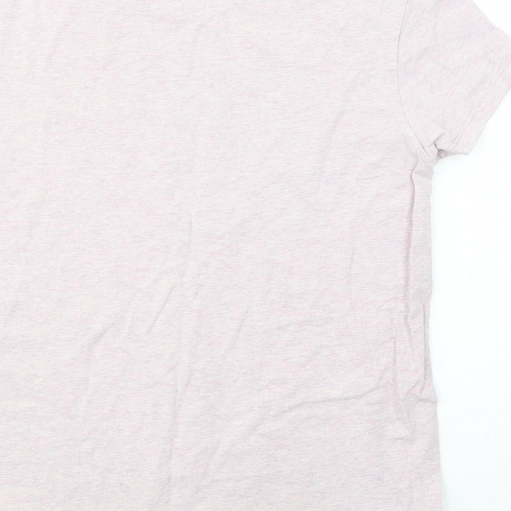 Johnnie B. Girls Pink  Cotton Basic T-Shirt Size 11-12 Years Crew Neck Pullover - BFF