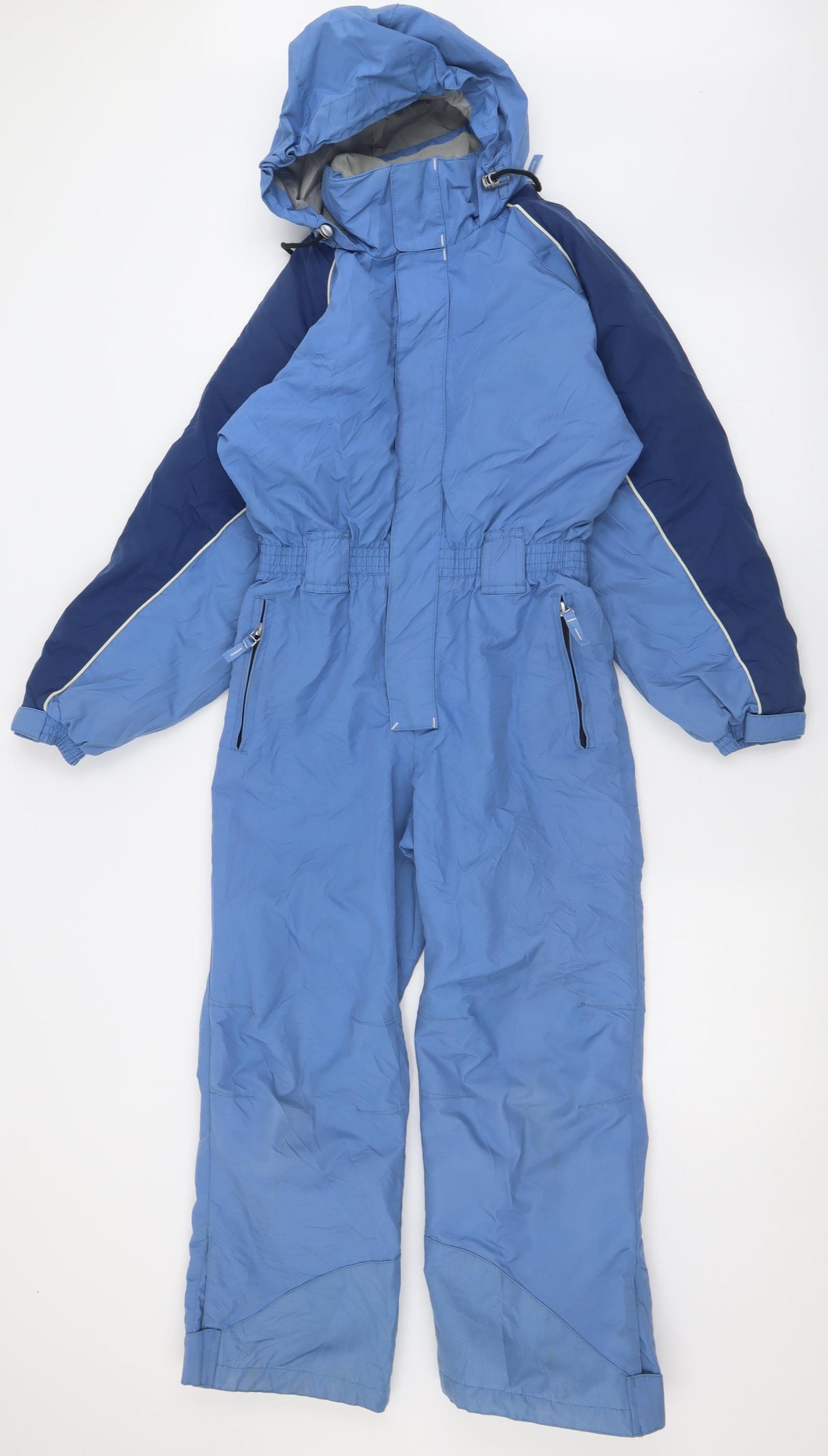 Quechua Boys Blue   3-in-1 Jacket Poncho Size 10 Years  Zip