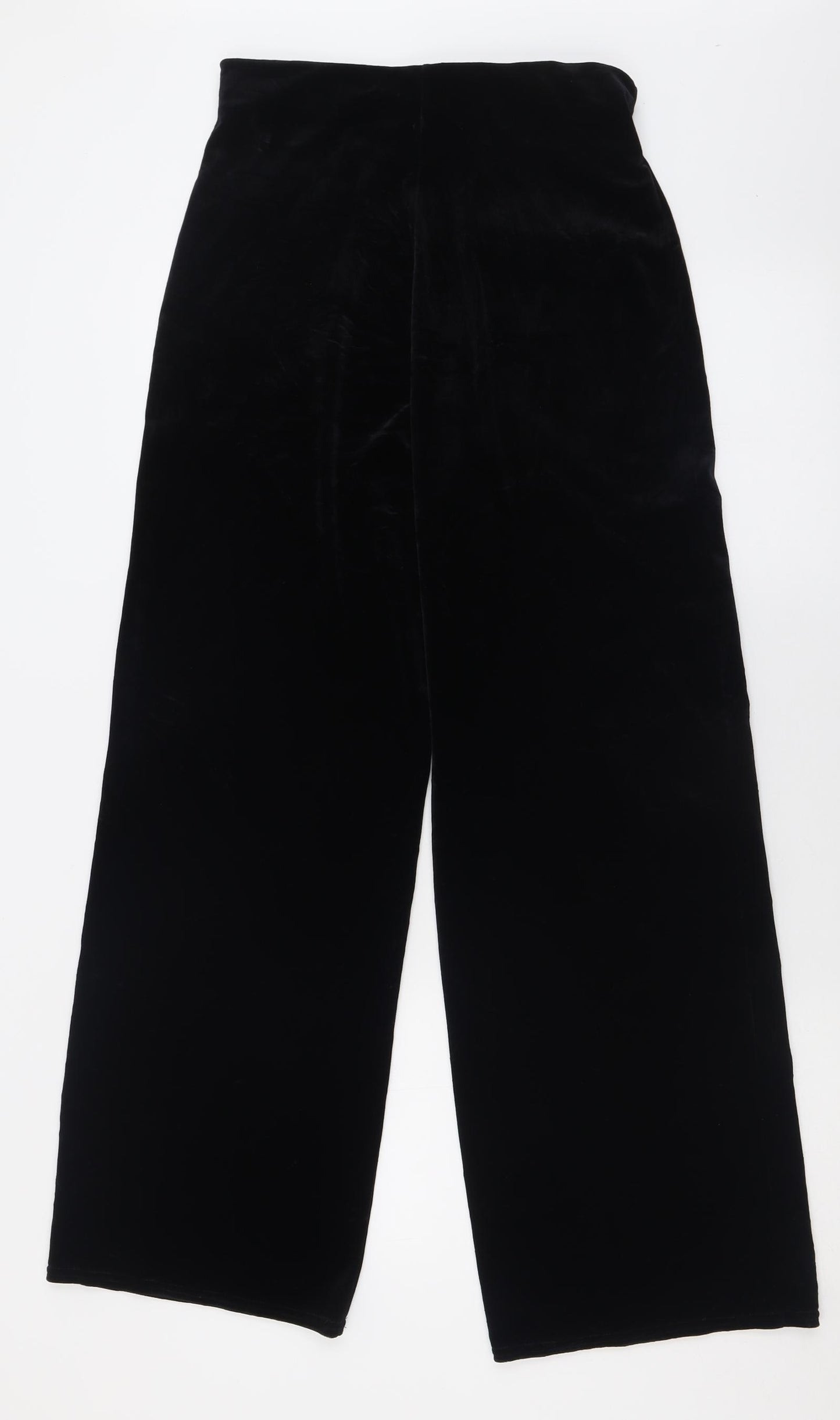 Dorothy Perkins Womens Black  Polyester Trousers  Size 12 L30 in Regular