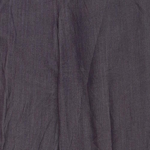 Anna Rose  Womens Purple  Polyester Trousers  Size 14 L30 in Regular Button