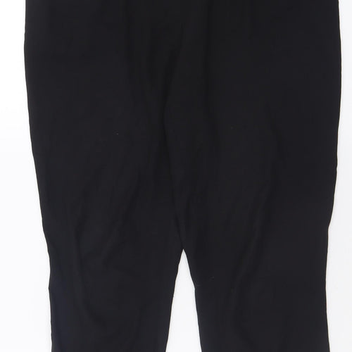 Zara Womens Black  Polyester Trousers  Size XS L26 in Regular Tie