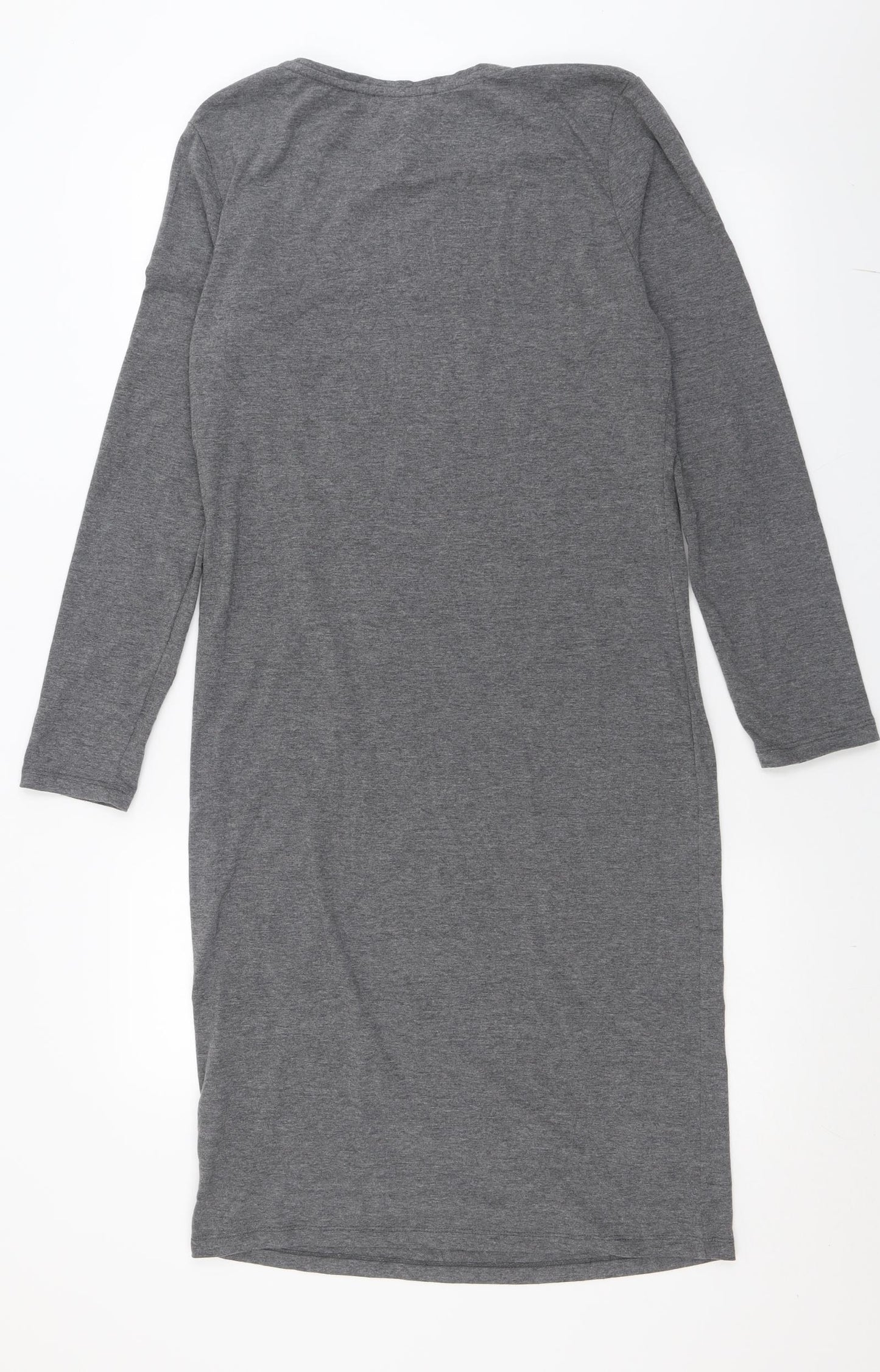 Atmosphere Womens Grey  Polyester Pencil Dress  Size 18  Crew Neck Pullover