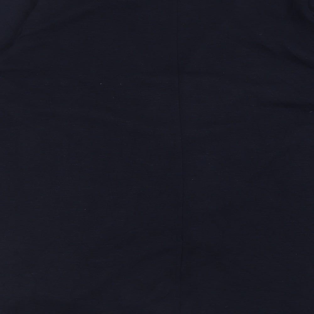 Marks and Spencer Womens Blue V-Neck  Polyester Cardigan Jumper Size 22