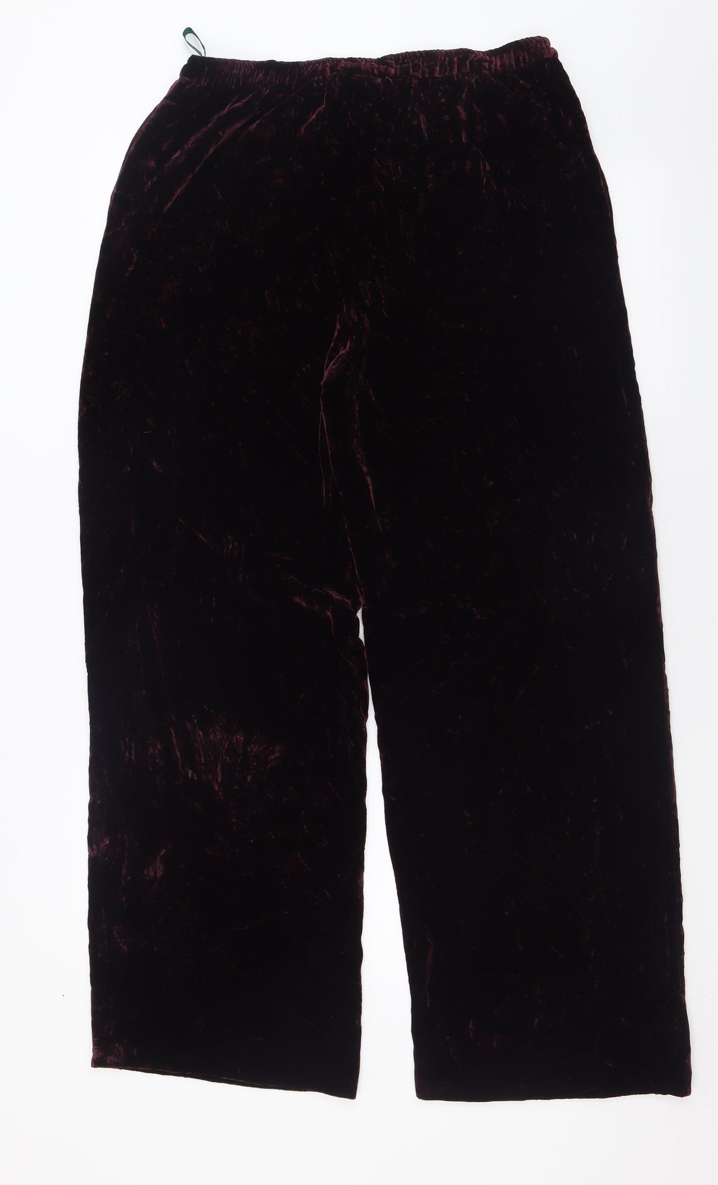 Laura Ashley Womens Red  Viscose Trousers  Size 14 L31 in Regular