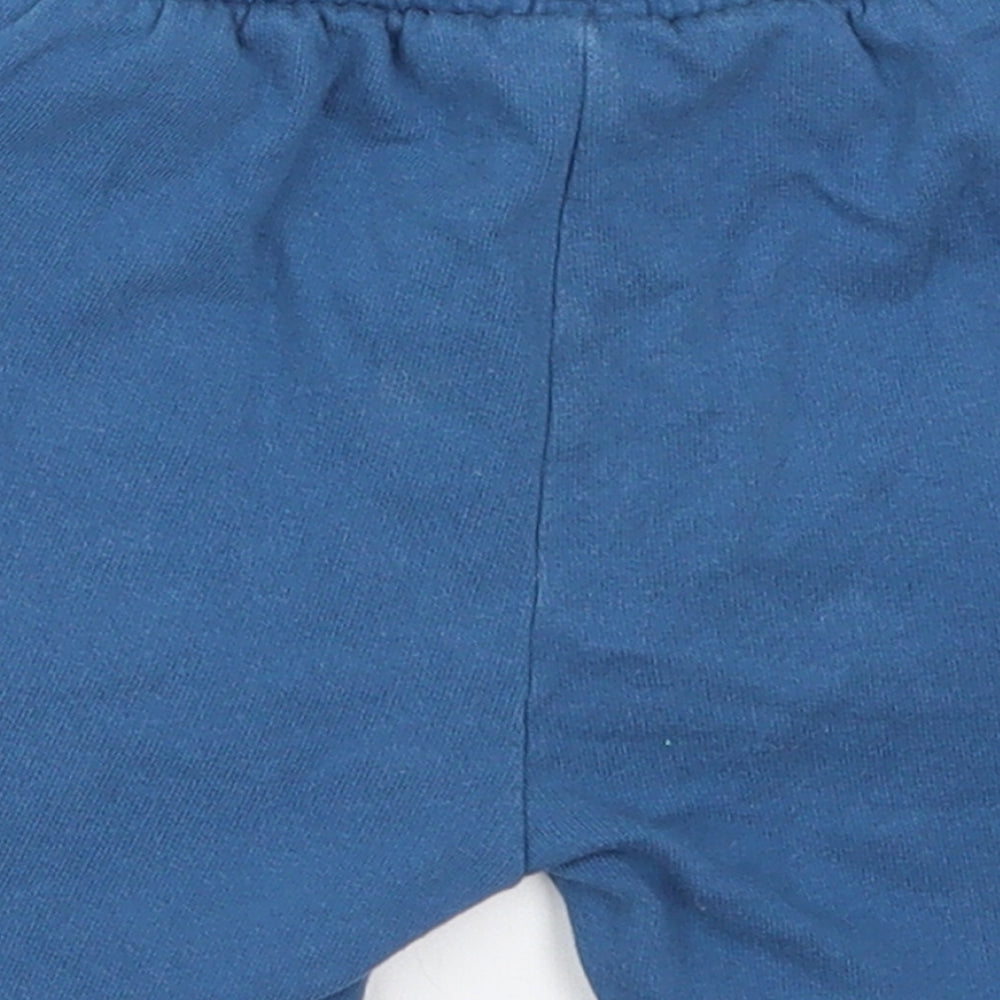 NEXT Boys Blue  Cotton Sweat Shorts Size 3 Years  Regular Drawstring - Spiderman