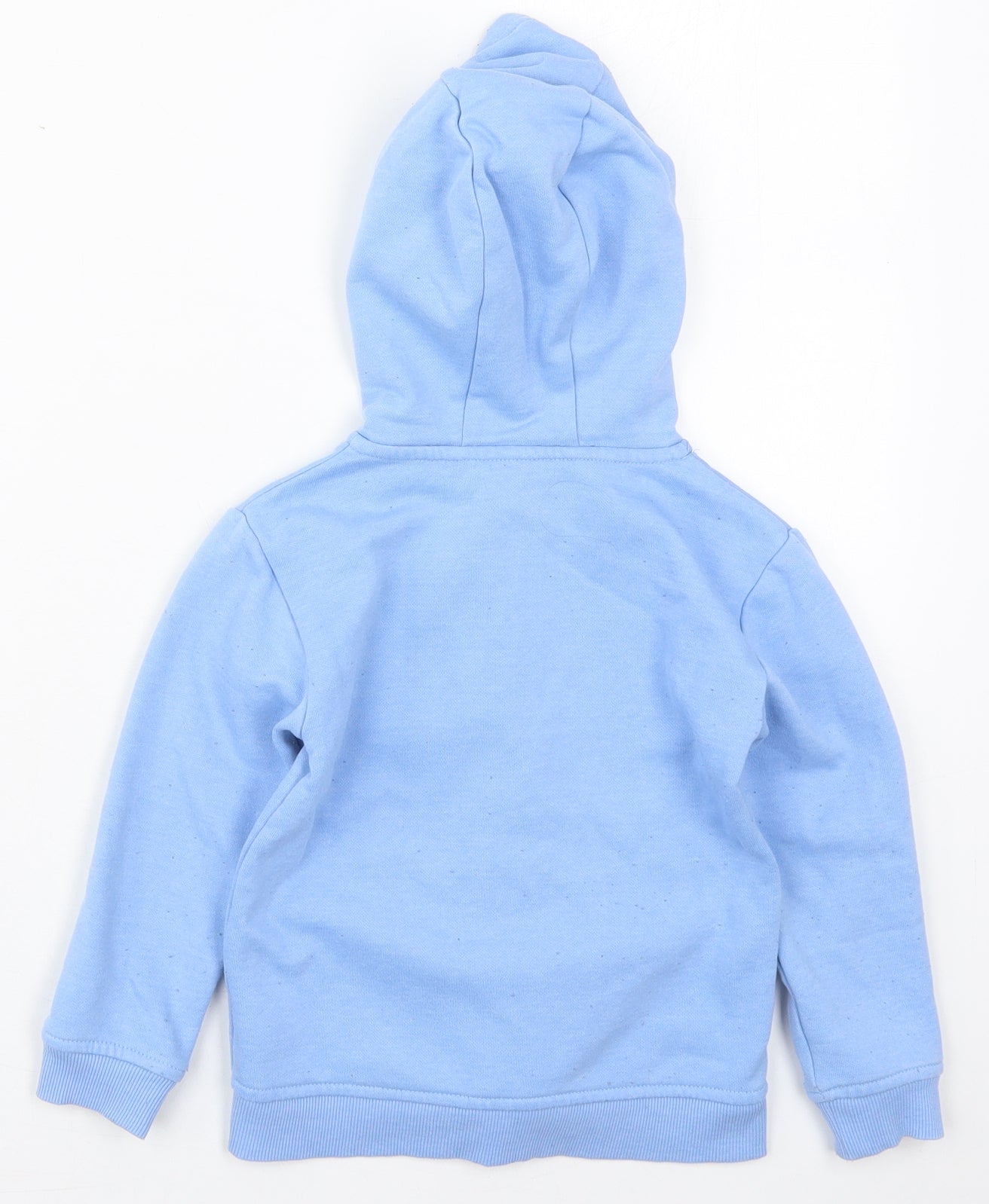 Dunnes Boys Blue  Cotton Full Zip Hoodie Size 3-4 Years  Zip