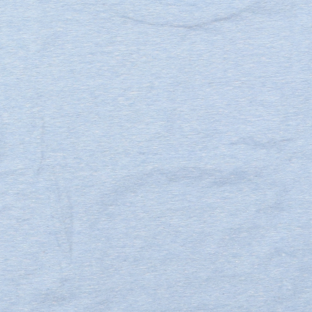 Matalan Boys Blue  Cotton Basic T-Shirt Size 3-4 Years Crew Neck Pullover - Play All ay