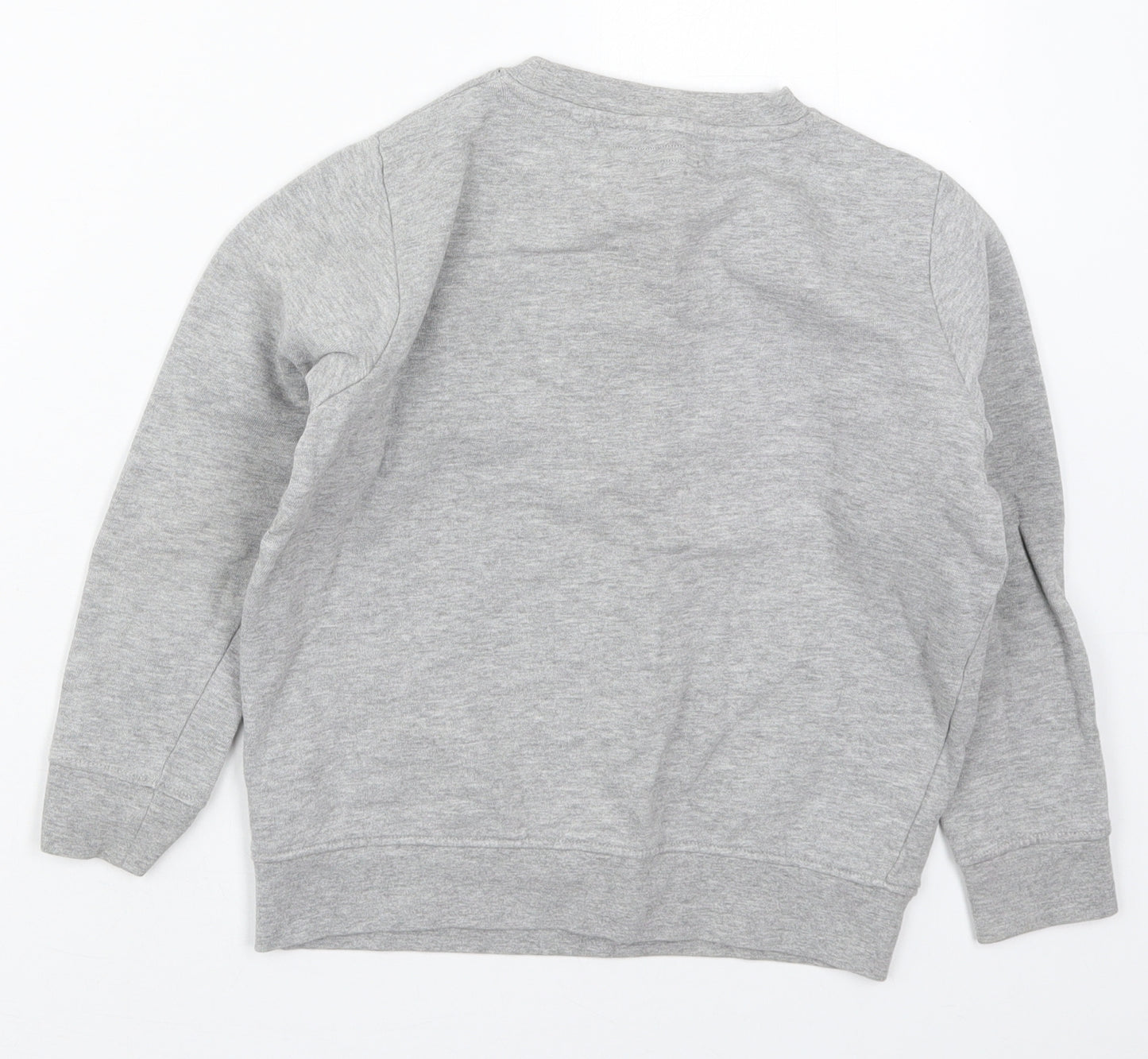 NEXT Boys Grey  Cotton Pullover Sweatshirt Size 9 Years  Pullover - DJ Skull