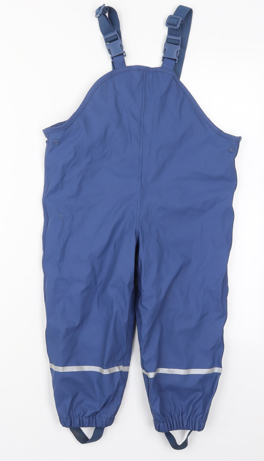 Lupilu Boys Blue  Polyurethane Rain Trousers Trousers Size 2-3 Years  Regular Buckle