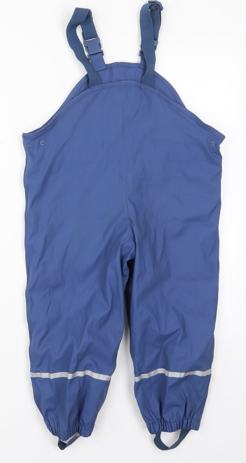 Lupilu Boys Blue  Polyurethane Rain Trousers Trousers Size 2-3 Years  Regular Buckle