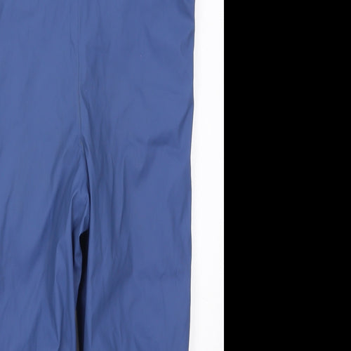 Lupilu Boys Blue  Polyurethane Rain Trousers Trousers Size 2-3 Years  Regular Buckle
