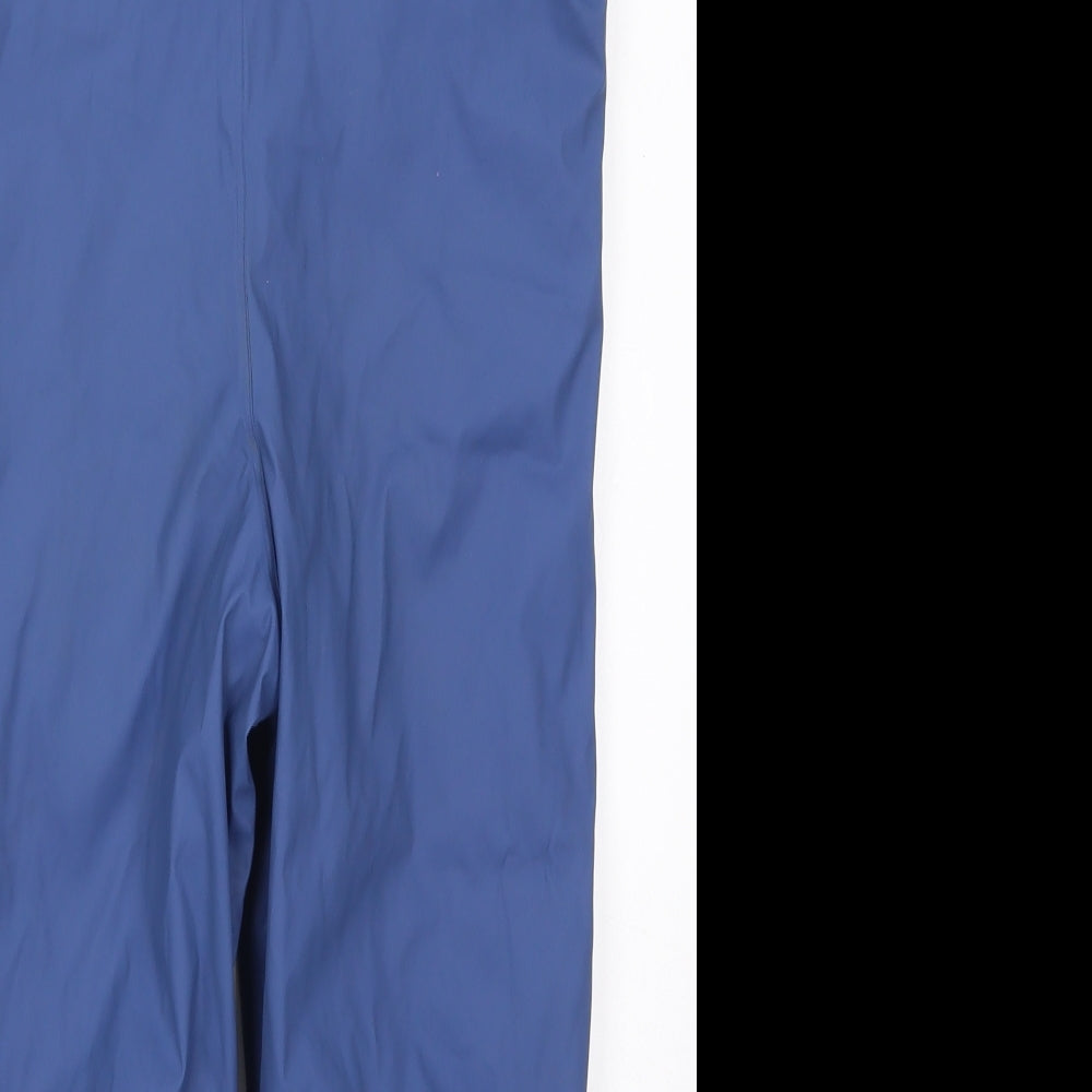 Lupilu Boys Blue  Polyurethane Rain Trousers Trousers Size 2-3 Years  Regular Buckle