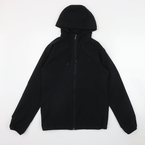 US Athletic Mens Black   Jacket  Size S  Zip
