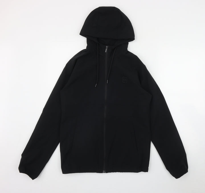 US Athletic Mens Black   Jacket  Size S  Zip
