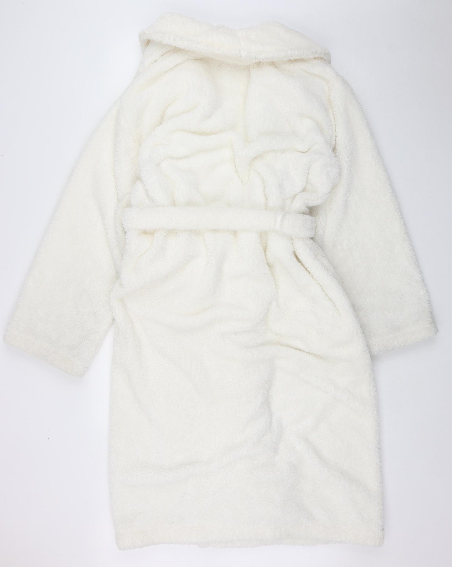 Jasper Conran Womens White  Polyester Top Robe Size 18  Tie
