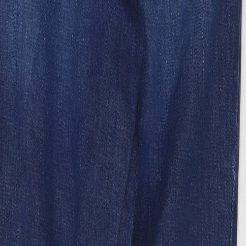 Dejour Womens Blue  Cotton Skinny Jeans Size 8 L29 in Regular Button
