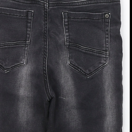 TU Boys Black  Cotton Cropped Jeans Size 9 Months  Regular Pullover