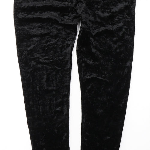 Atmosphere Womens Black  Polyester Jegging Leggings Size 16 L30 in