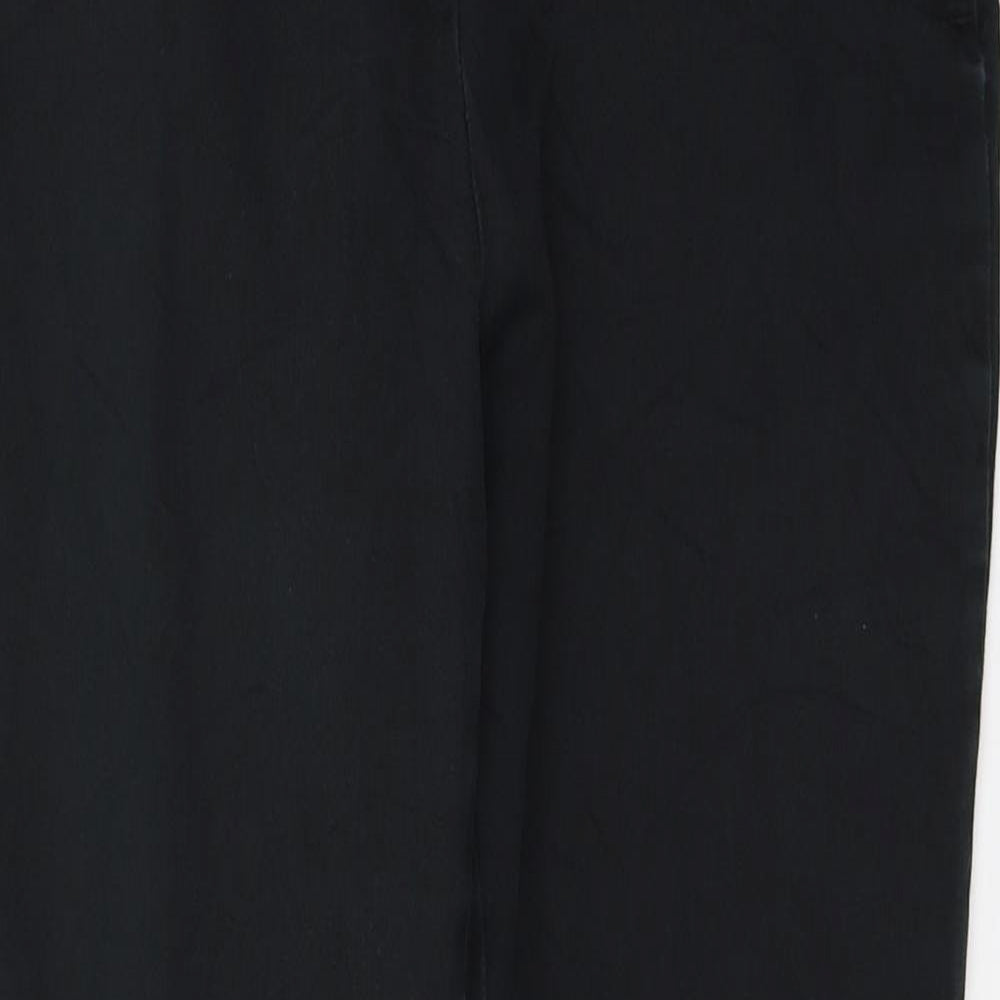 H&M Womens Black  Cotton Skinny Jeans Size 8 L26 in Regular