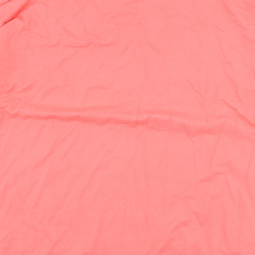 Missumi Womens Pink  Cotton Pullover Sweatshirt Size L  Pullover - Star