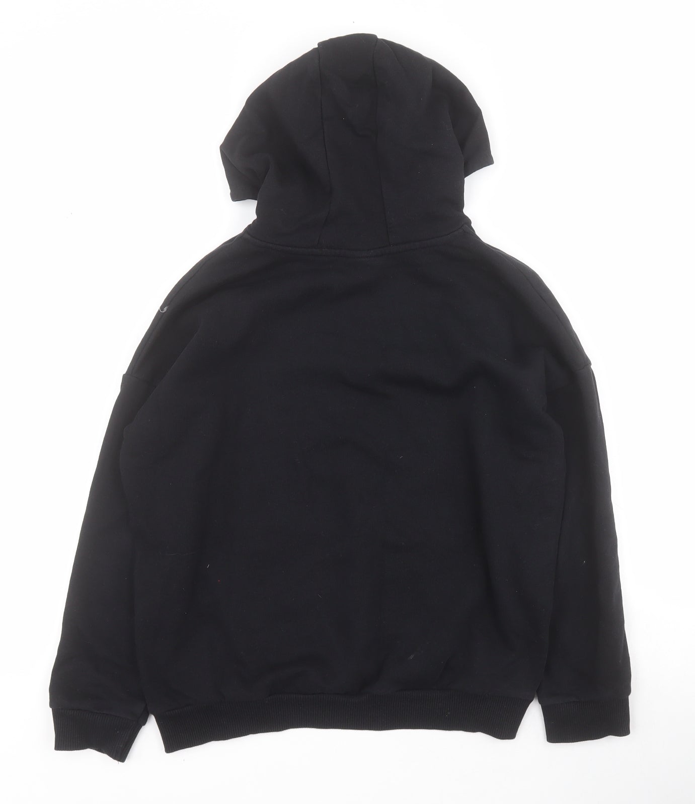 George Girls Black  Cotton Pullover Hoodie Size 7-8 Years  Pullover - Minnie Mouse / Christmas